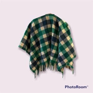 Knockabouts by Pendleton vintage wool fringe poncho